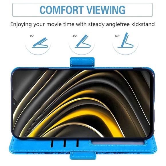 *NEW* Samsung Galaxy A03 Core - Blue Phone Case + Screen Protector - Picture 9 of 10